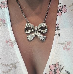 Bow Charm Necklace